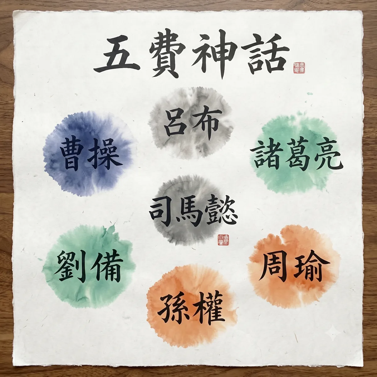五費絕世名將一覽